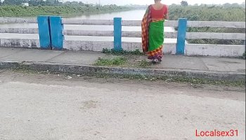 Green Saree Village Bengali Hard Chudai