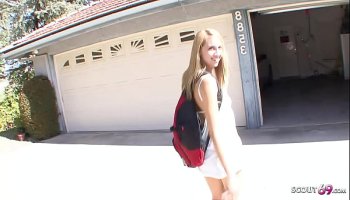 Cute College Girl Renae Morgan Smashed