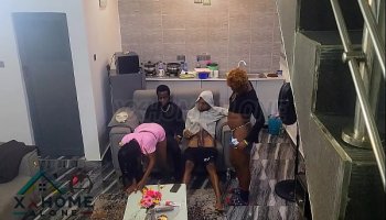 Wild College Orgy Hostel Party