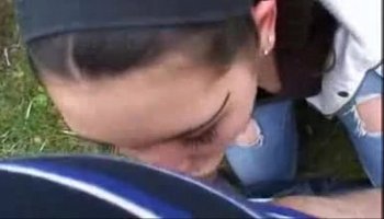 Cutie Teen Fucked Outdoors In Natural Setting